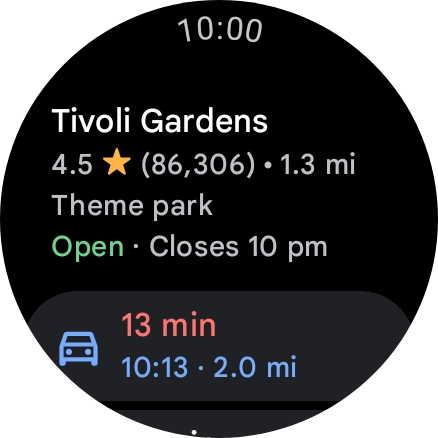 Press the required mode of transportation. Press the required mode of transportation.