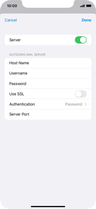 Press Authentication.