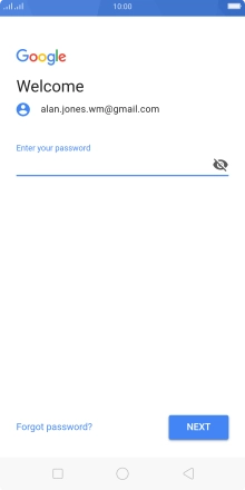 Press the field below 