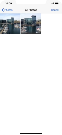 Press the required picture.