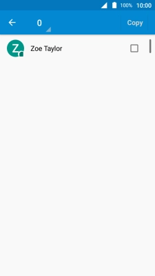 Press the drop down list.