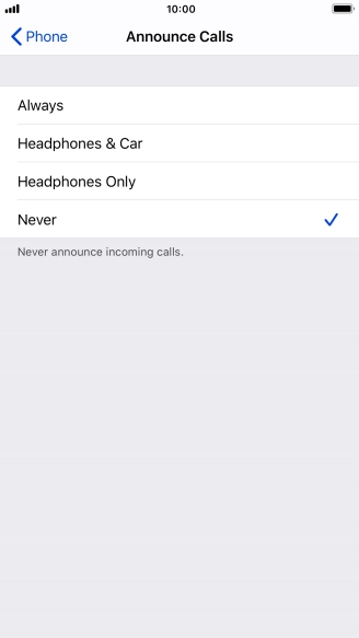 Press Always to turn on the function when silent mode is turned off.
