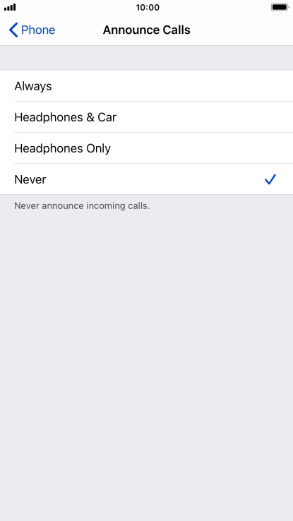 Press Always to turn on the function when silent mode is turned off.