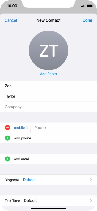 Press Phone and key in the required phone number. Press Phone and key in the required phone number.