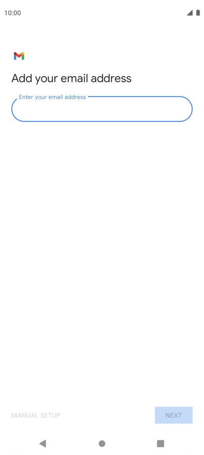 Press the field below 