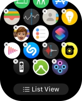 Press the delete icon next to the required app.
