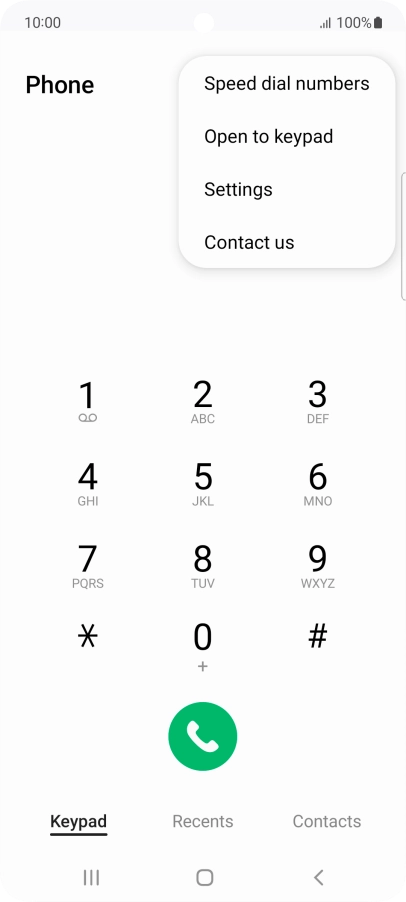 Press Settings. Press Settings.