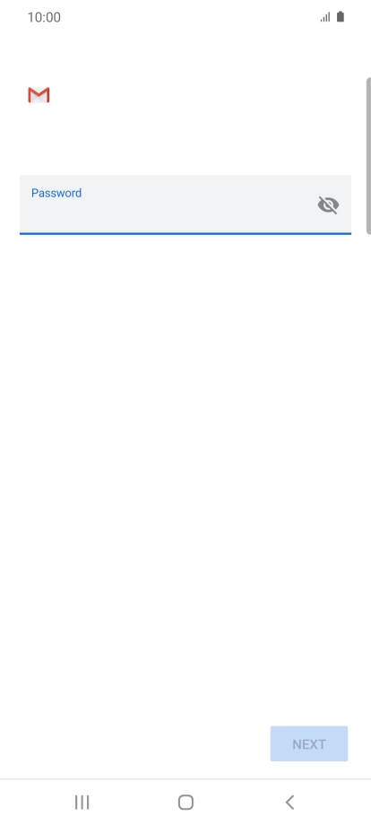 Press the field below 