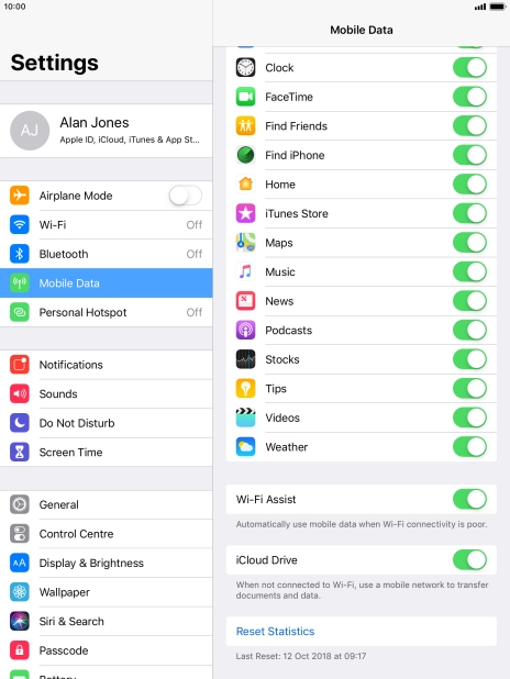 Press the indicator next to Press the indicator next to