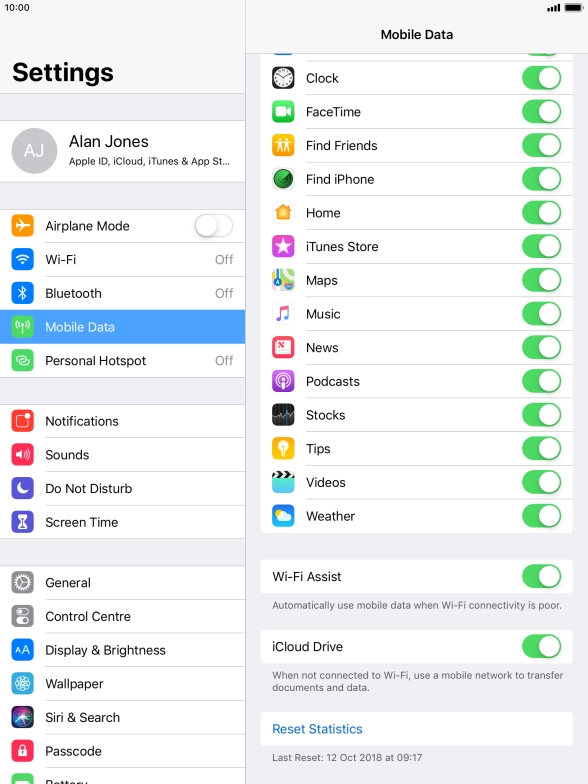 Press the indicator next to Press the indicator next to