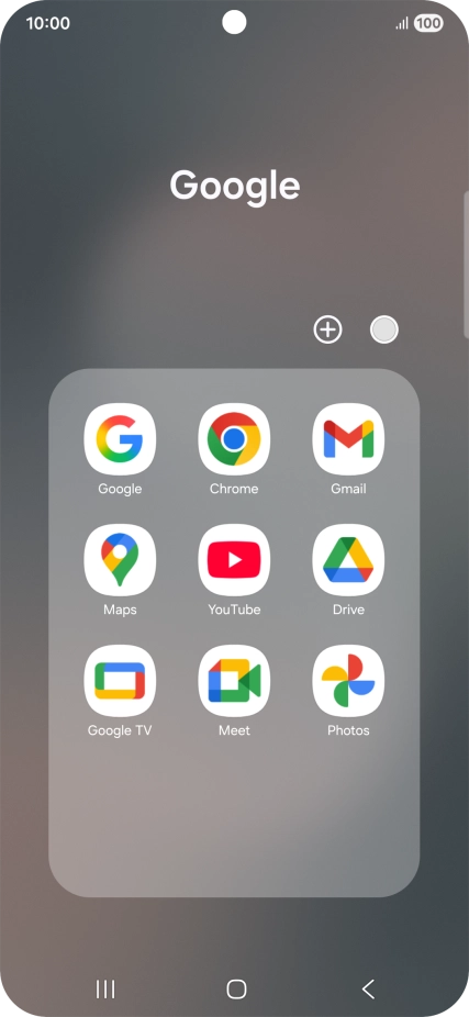 Open YouTube and go to the required video.