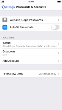 Press Fetch New Data.