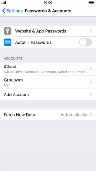 Press Fetch New Data.