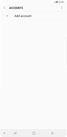Press Add account.