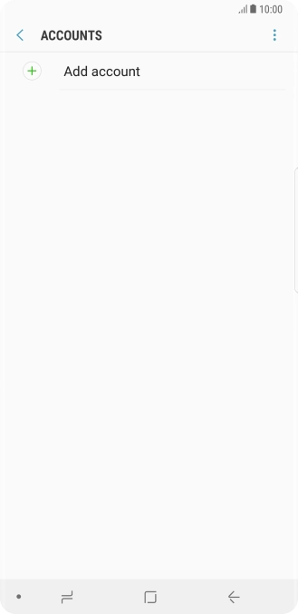 Press Add account.