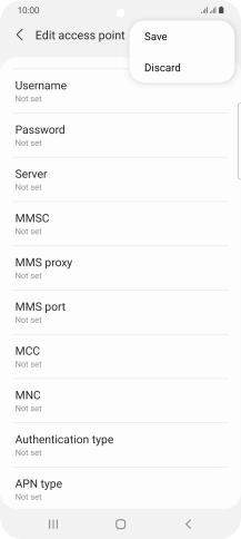 Press Save. Press Save.