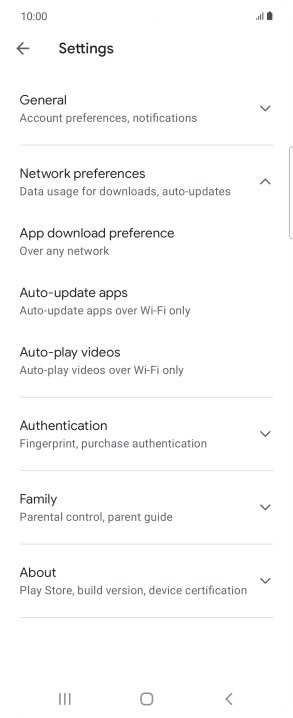 Press Auto-update apps.
