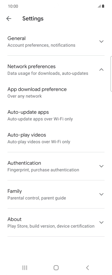 Press Auto-update apps.