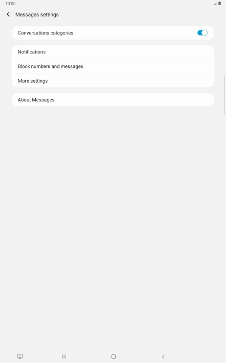 Press More settings.