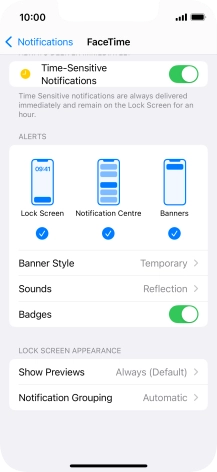 Press Notification Grouping.