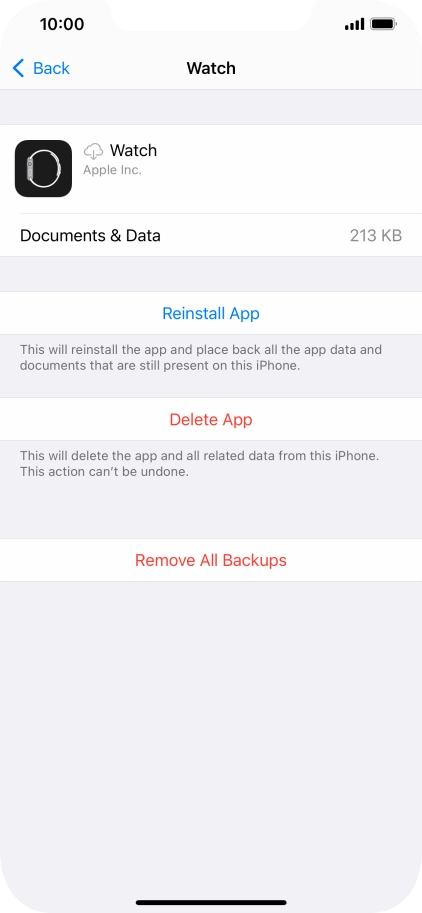 Slide your finger upwards starting from the bottom of the screen to return to the home screen.