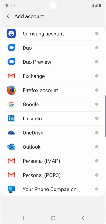 Press Personal (IMAP).