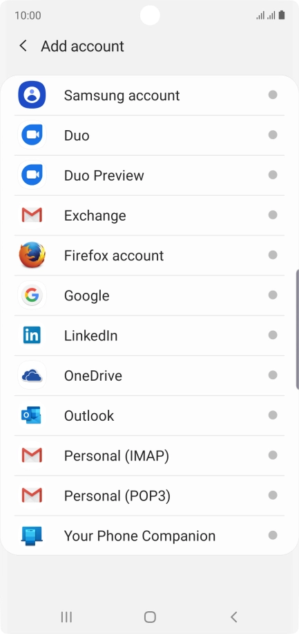 Press Personal (IMAP).