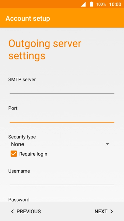Press the drop down list below 