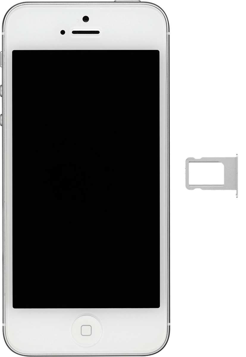 Turn your SIM so the angled corner of the SIM matches the angled corner of the SIM holder.