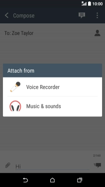 Press Music & sounds.