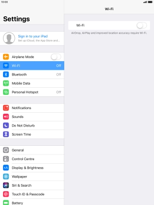 Press the indicator next to Press the indicator next to