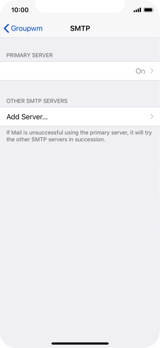 Press the field below 