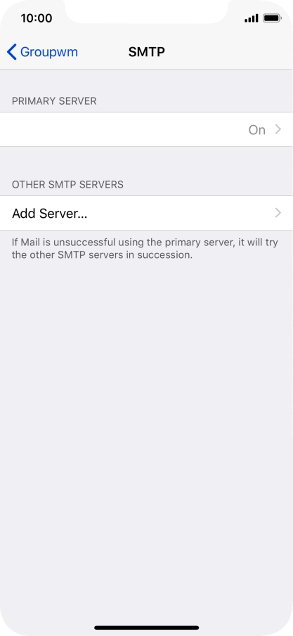 Press the field below 