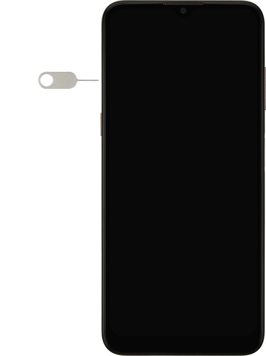 Find the opener for the card holder.