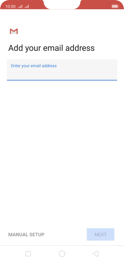 Press the field below 