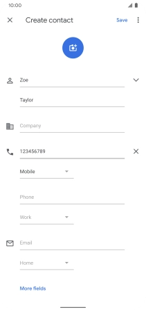 Press the save icon.