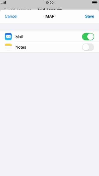 Press Save. Your email account has now been set up. To select more settings for incoming and outgoing server, proceed with the following steps.