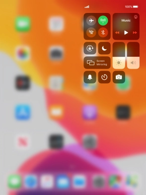 Press the sound mode icon to turn silent mode on or off.
