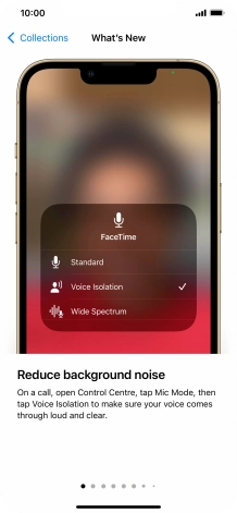 Slide your finger upwards starting from the bottom of the screen to return to the home screen.