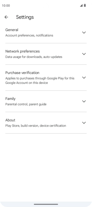 Press Network preferences.