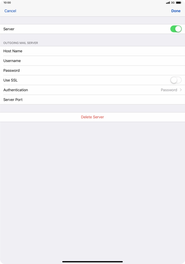Press Authentication.