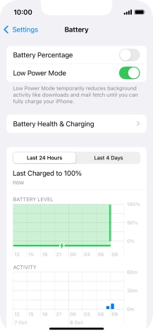 Slide your finger upwards starting from the bottom of the screen to return to the home screen.