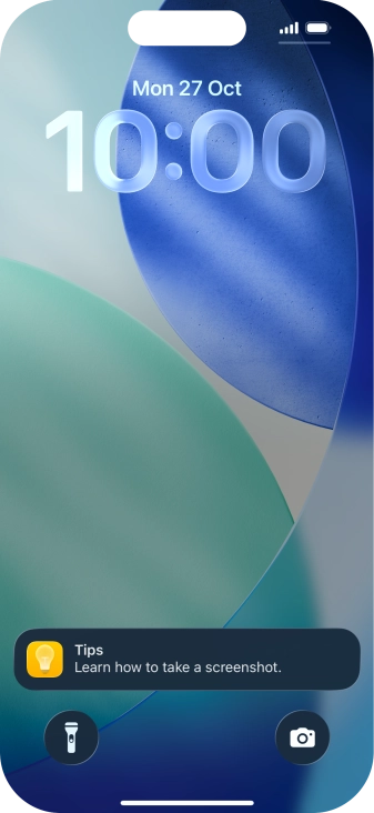 Press the required notification and follow the instructions on the screen to use the selected function. Press the required notification and follow the instructions on the screen to use the selected function.