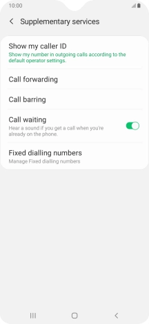 Press the indicator next to Press the indicator next to