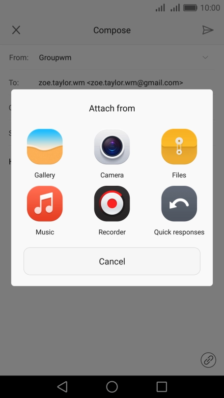 Press Files and find the required file.