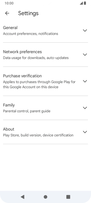Press Network preferences.