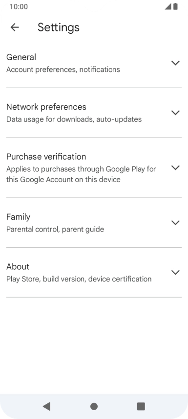 Press Network preferences.