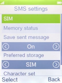 Select SIM. Select SIM.