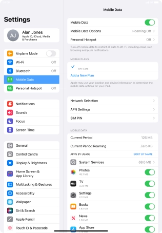Press Add a New Plan.