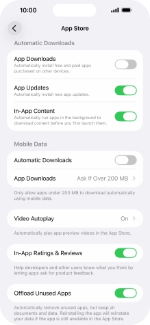Press the indicator next to Press the indicator next to